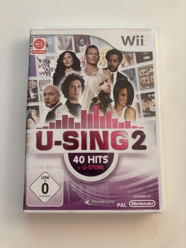 Nintendo wii sing ovp mit - u-sing,
