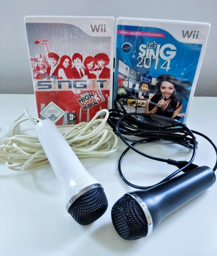 Bundle wii let sing - let's, 2014