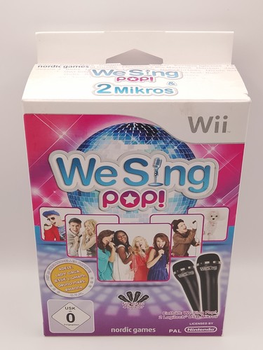 Wii sing pop - sing, micros