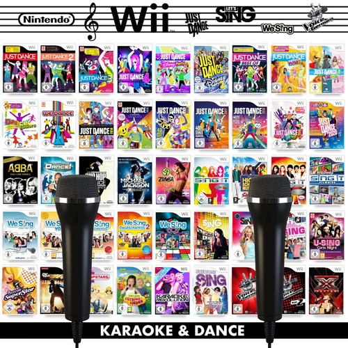 Nintendo wii karaoke dance - karaoke,