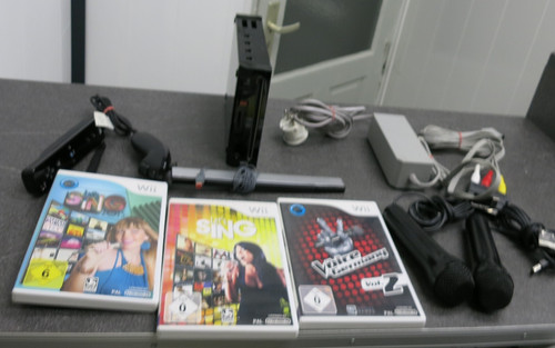 Nintendo wii konsole schwarz - ,